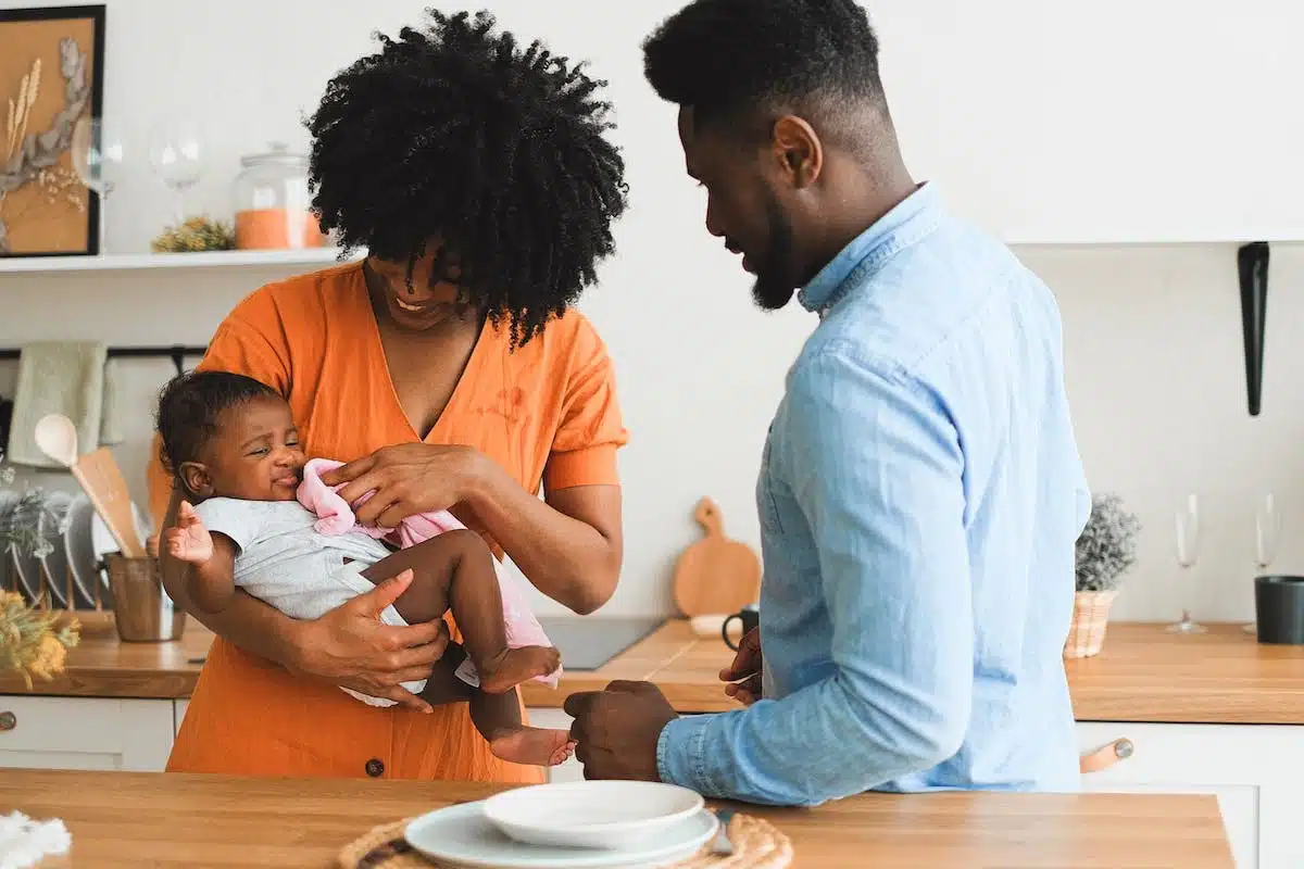 bébé  parents