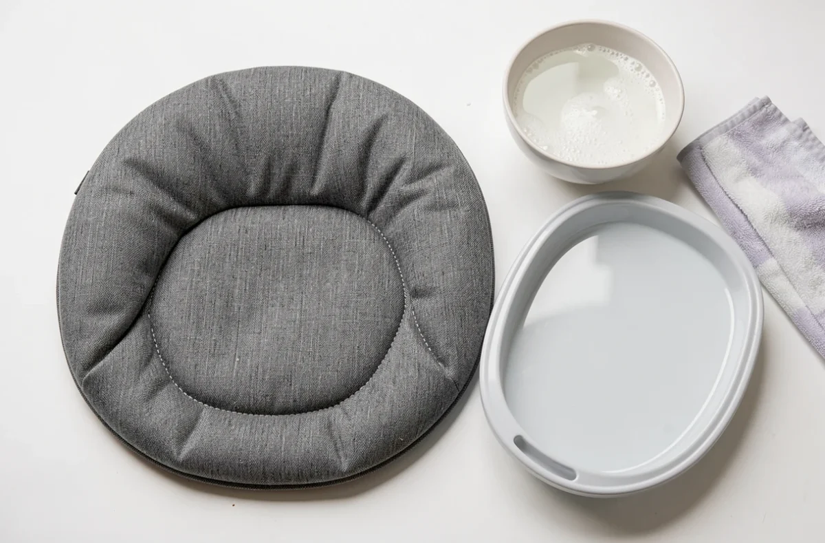 Entretien et nettoyage du coussin amovible et du plateau de la chaise haute Chicco Polly Magic Relax