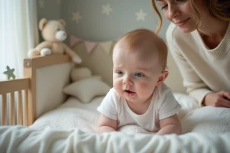 Bébé se réveille fréquemment à quatre mois durant son sommeil