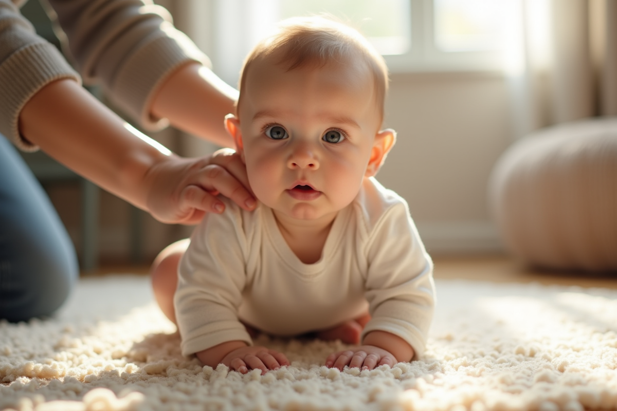 bébé assis