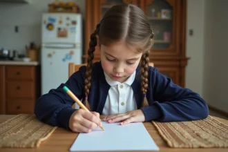 Lettre d'excuse pour l'absence d'un enfant à l'école