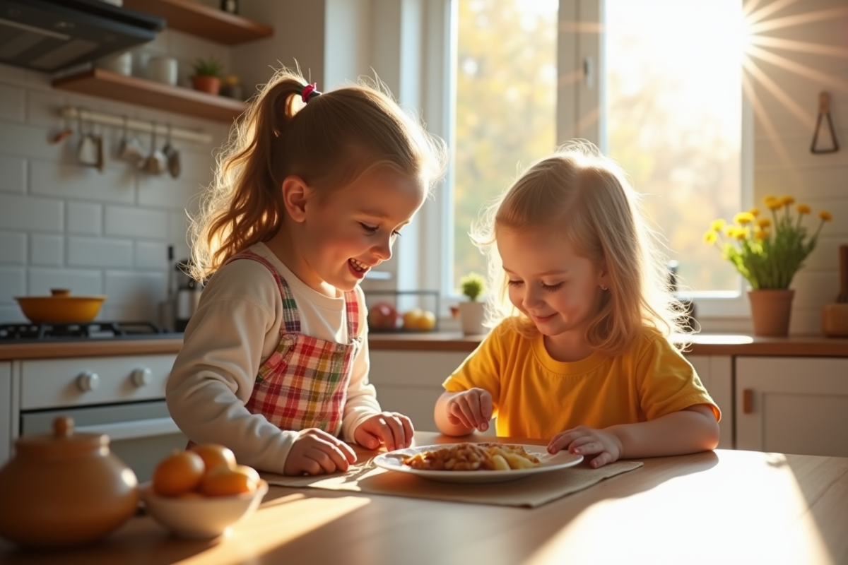 enfants routine