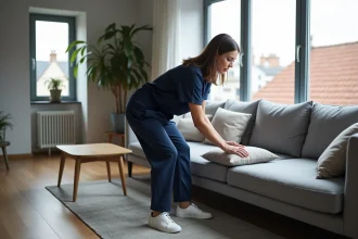 Femme de ménage à Melun simplifiant les tâches quotidiennes
