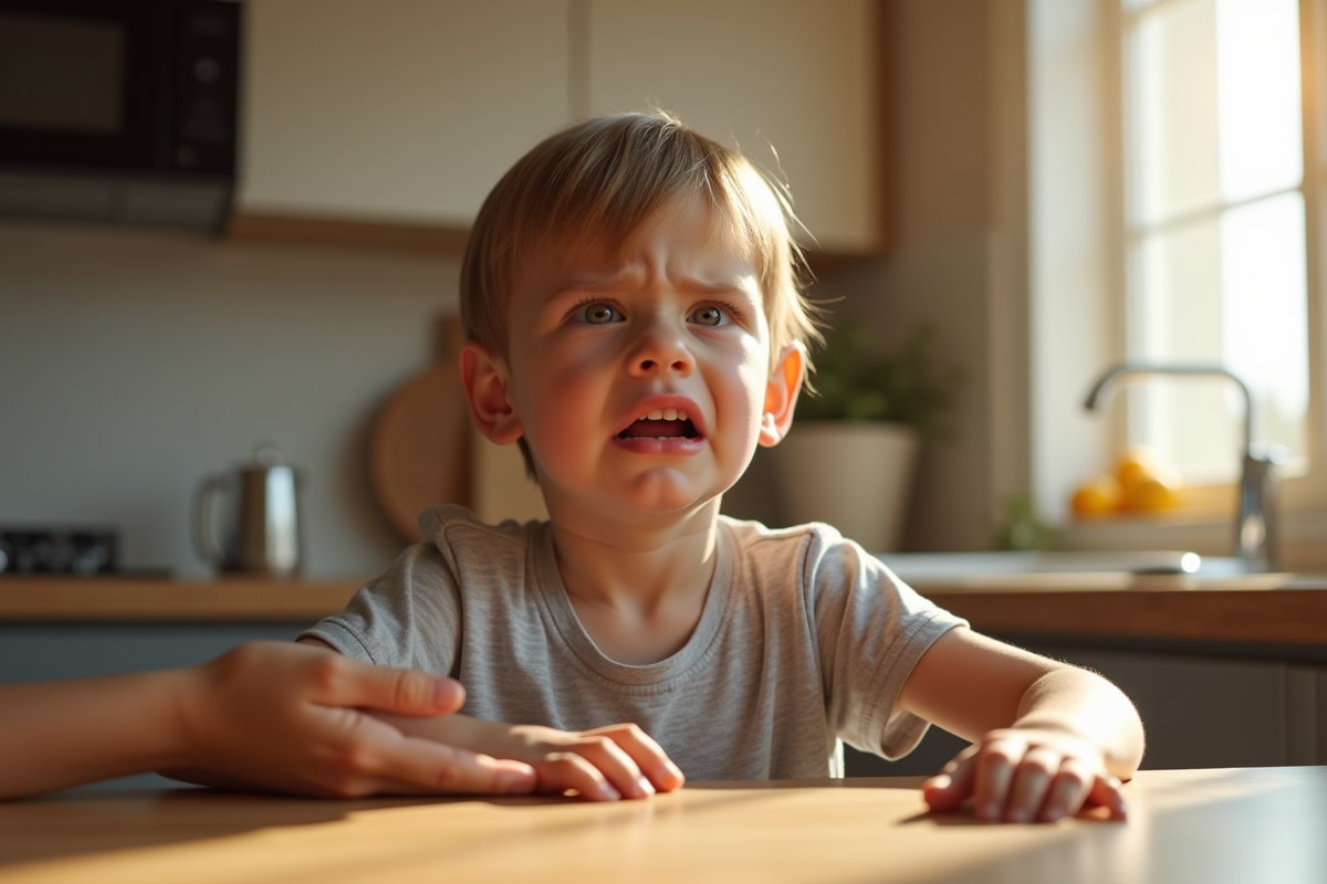 enfant colère